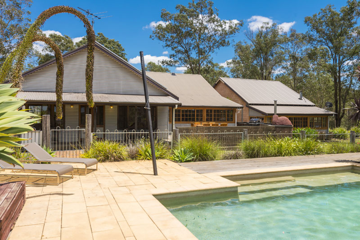 Hunter Valley Accommodation - Dalwood Country House - Dalwood - Outdoor Entertaining Area