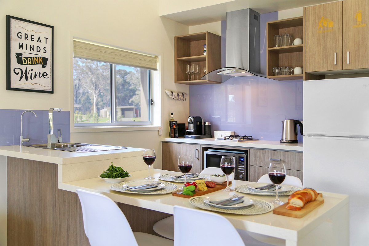 Hunter Valley Accommodation - Ironbark Villa 3 - Pokolbin - Kitchen