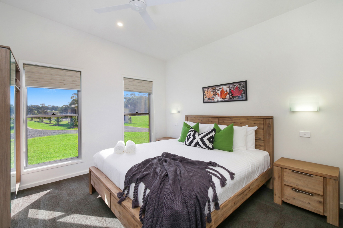 Hunter Valley Accommodation - Ironbark Villa 6 - Pokolbin - Bedroom
