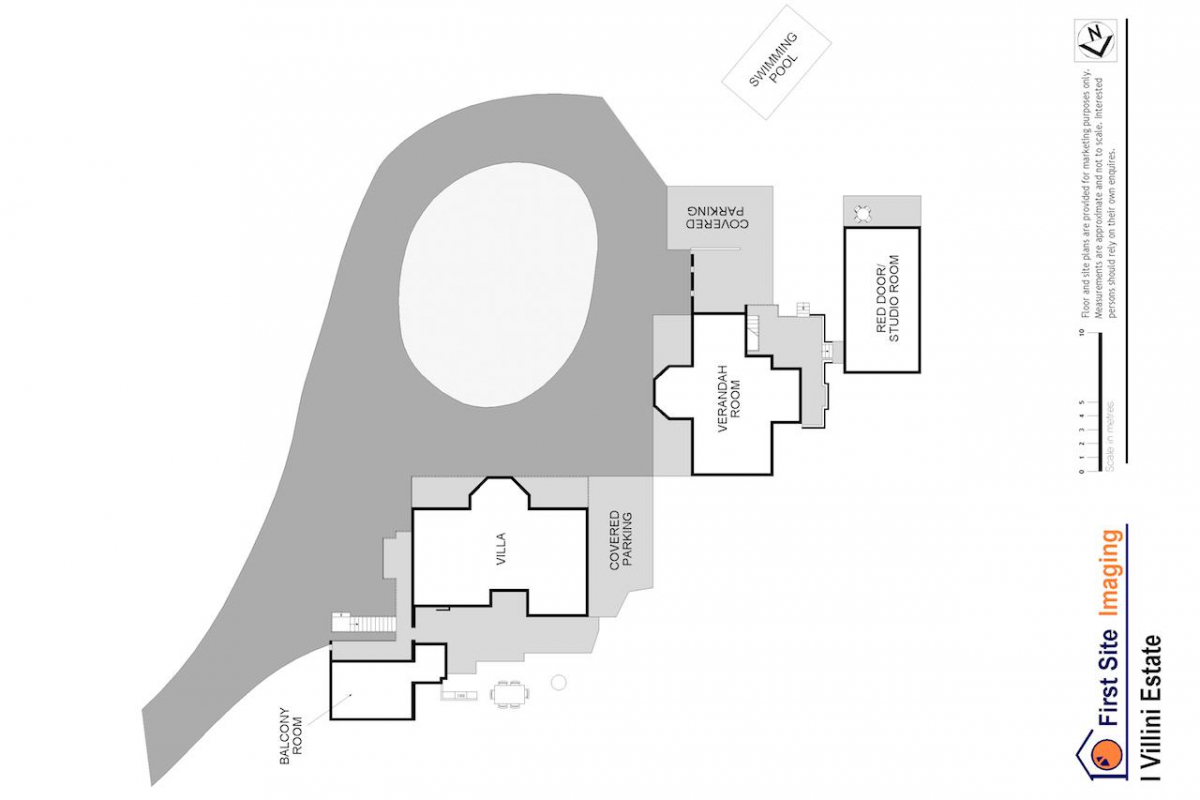 Hunter Valley Accommodation - I villini Estate - Lovedale - Floor Plan