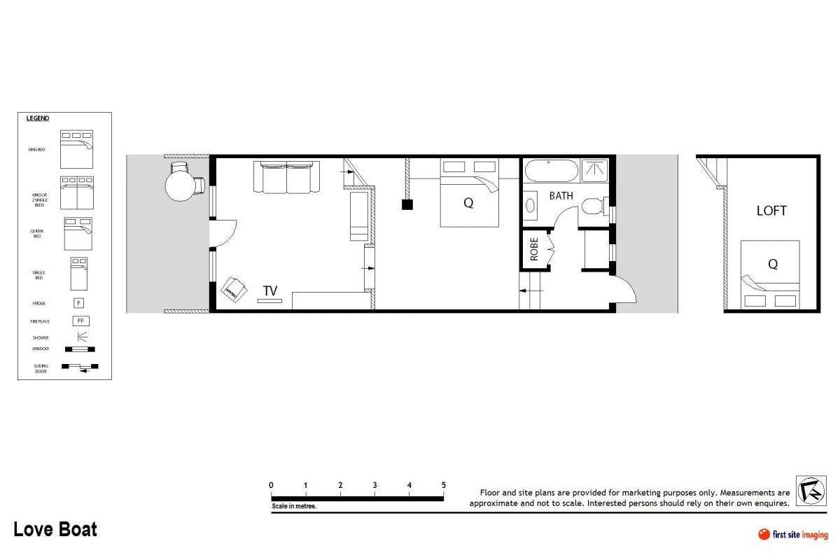 Hunter Valley Accommodation - Casuarina Estate - Themed Suite Love Boat - all