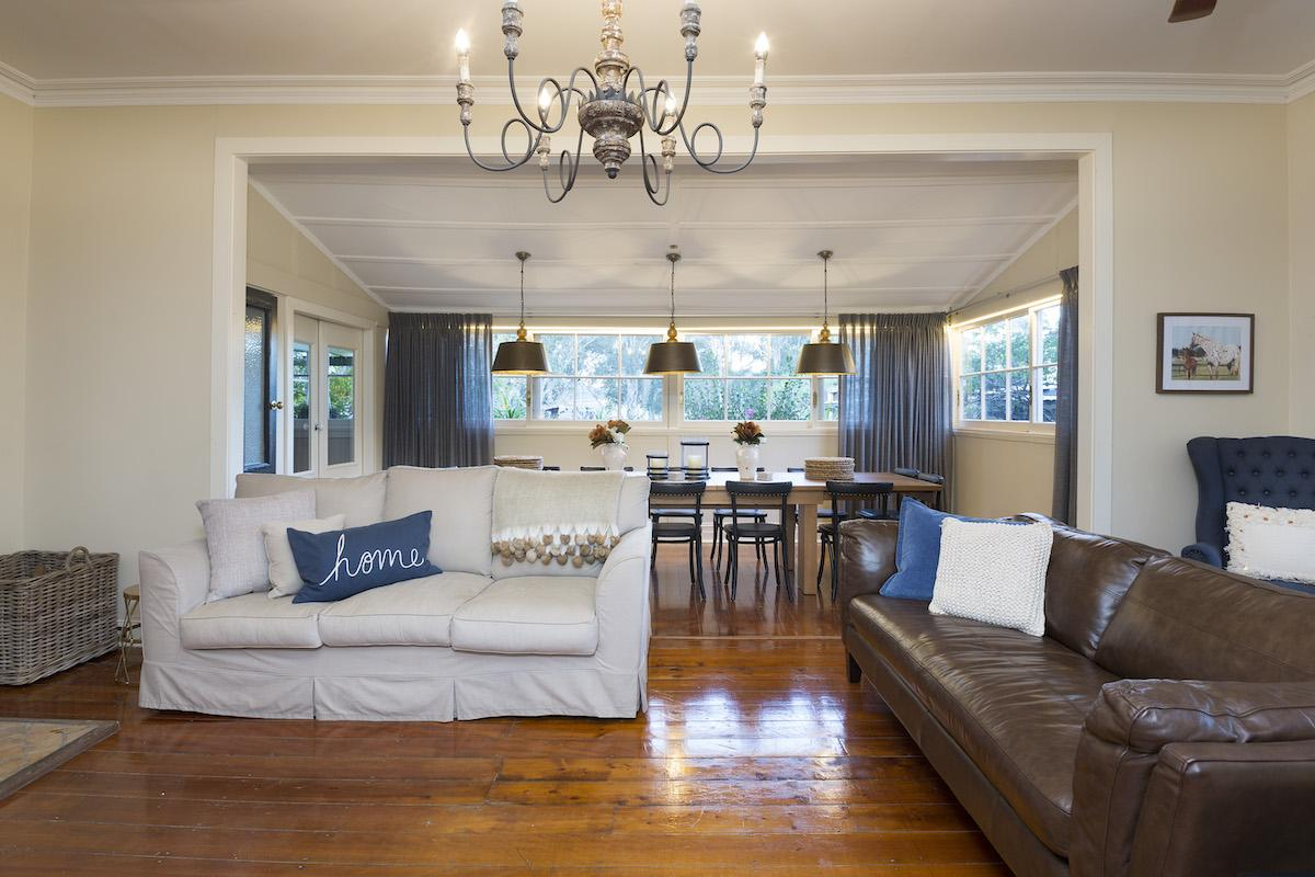 Hunter Valley Accommodation - Millfield Homestead - Millfield - Living Room