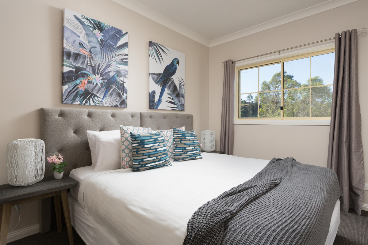 Hunter Valley Accommodation - Tharah - Mount View - Bedroom