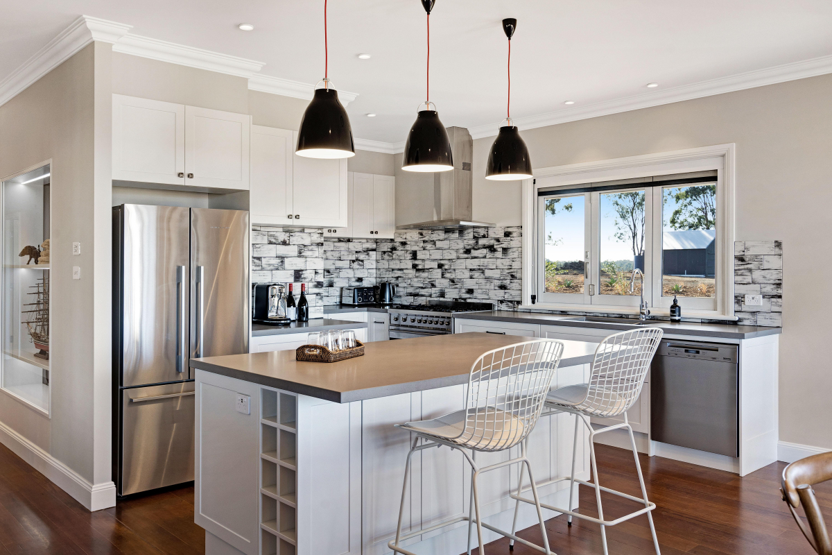 Hunter Valley Accommodation - Jindalee Estate- Pokolbin - Kitchen