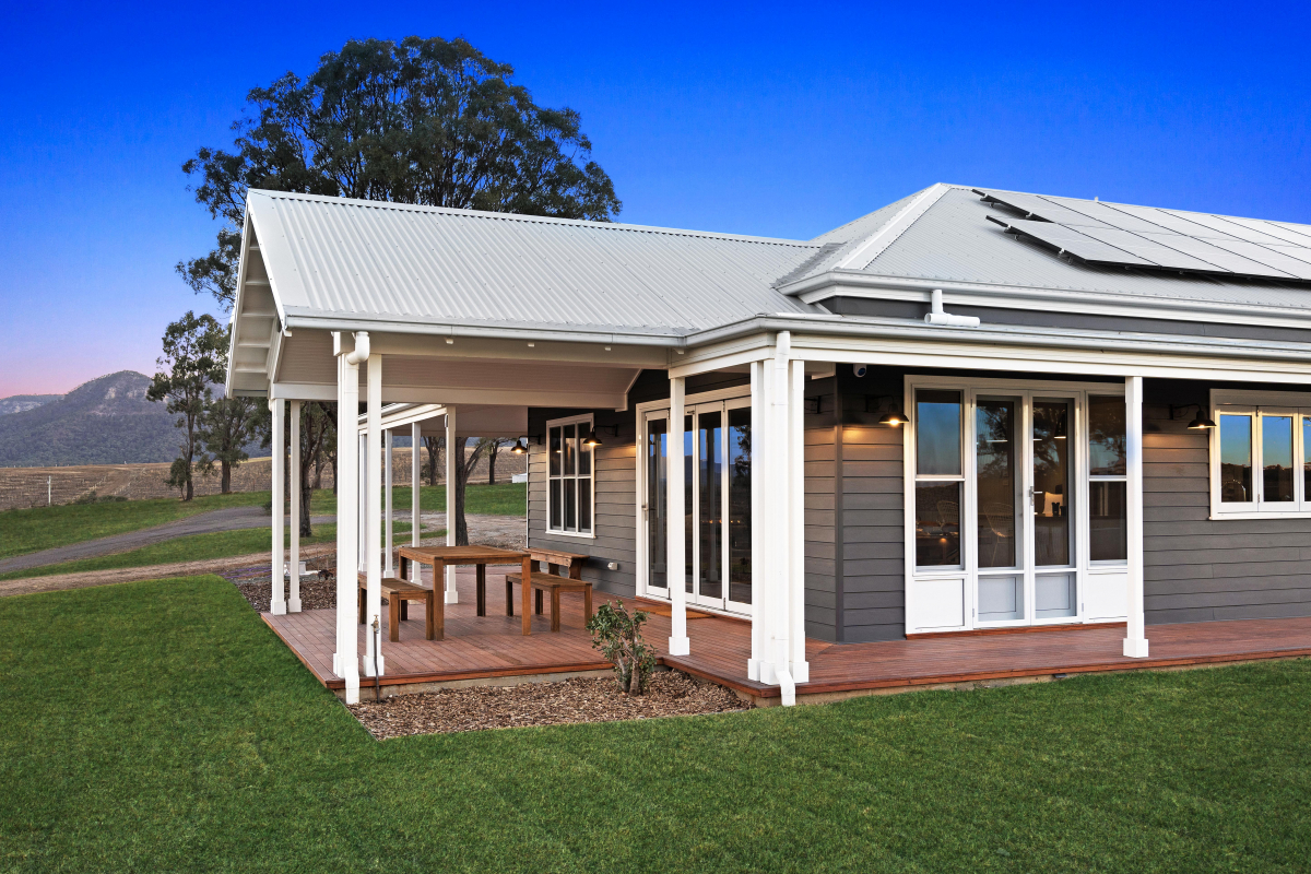 Hunter Valley Accommodation - Jindalee Estate- Pokolbin - Outdoor Entertaining Area