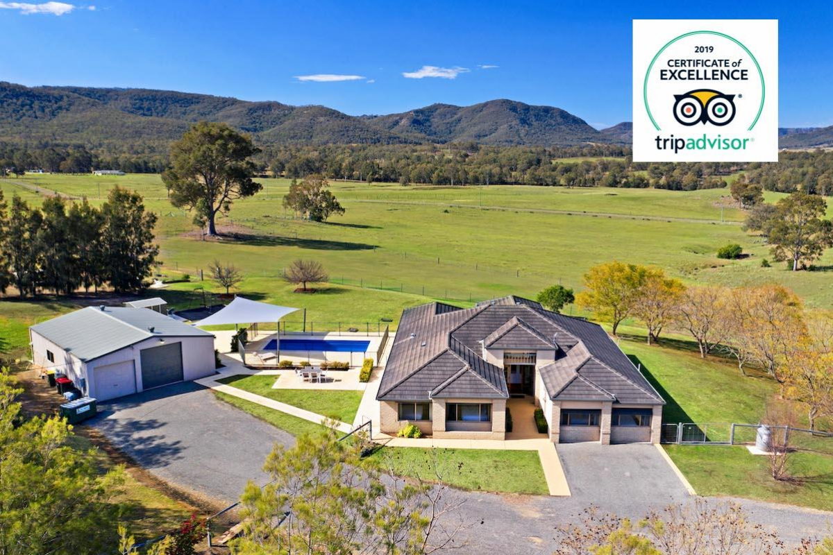 Hunter Valley Accommodation - Hillbrook Estate - Elderslie - Exterior