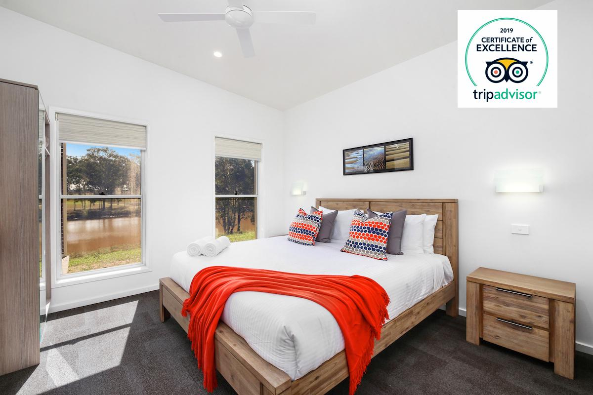 Hunter Valley Accommodation - Ironbark Villa 2 - Pokolbin - Bedroom