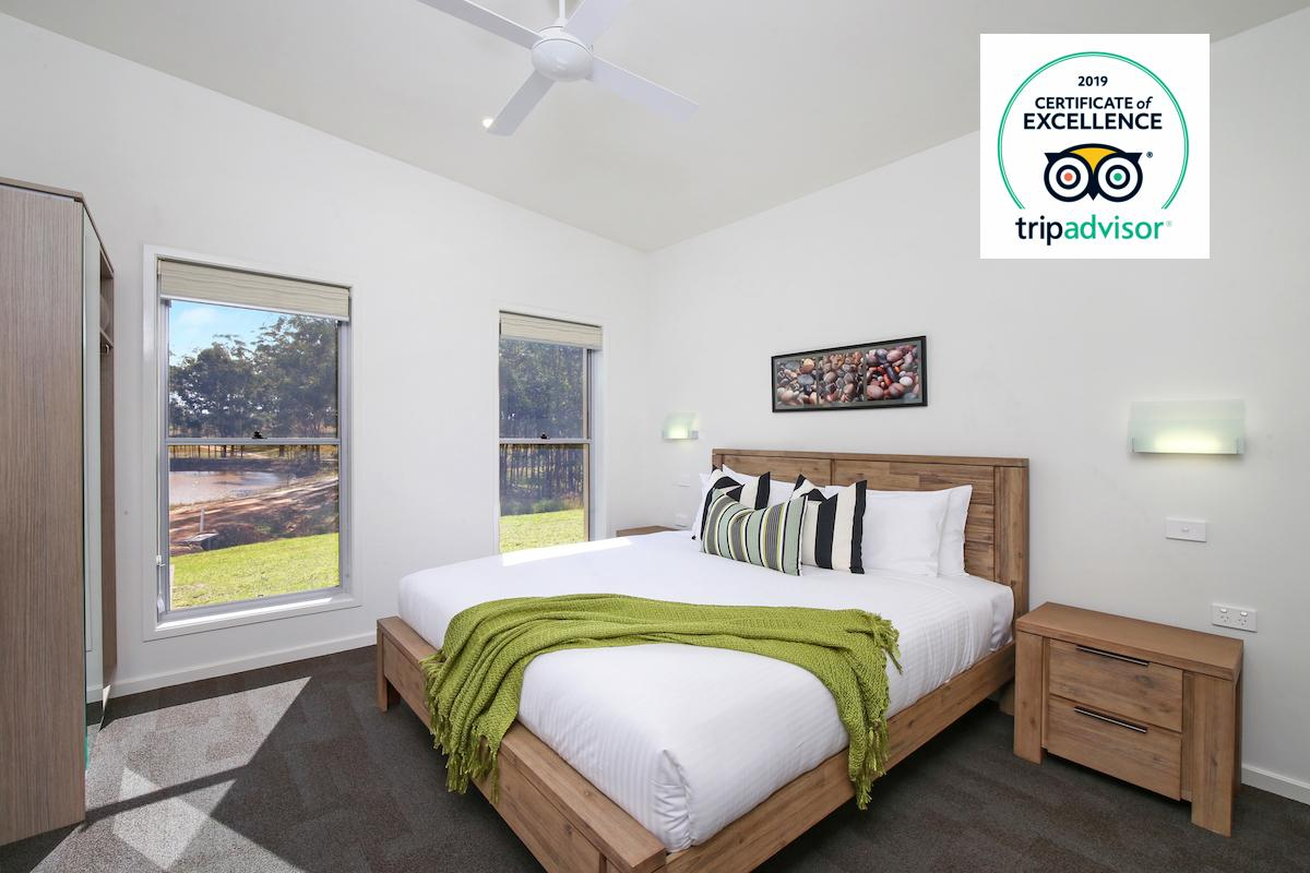 Hunter Valley Accommodation - Ironbark Villa 4 - Pokolbin - Bedroom