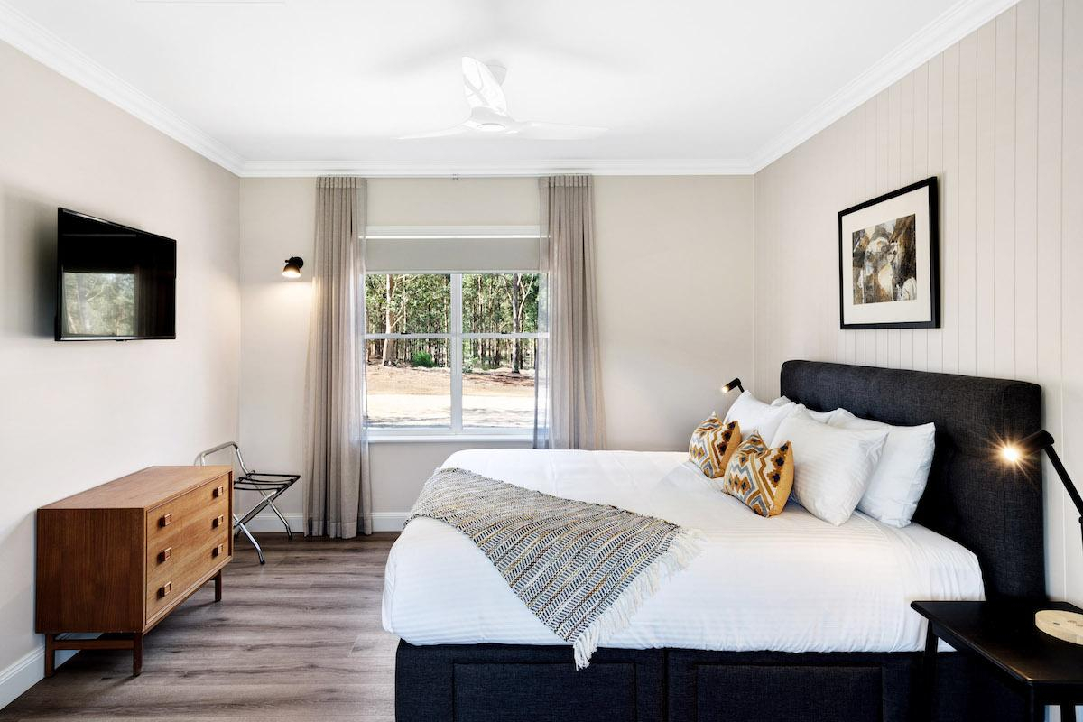 Hunter Valley Accommodation - Jindalee Estate- Pokolbin - Bedroom