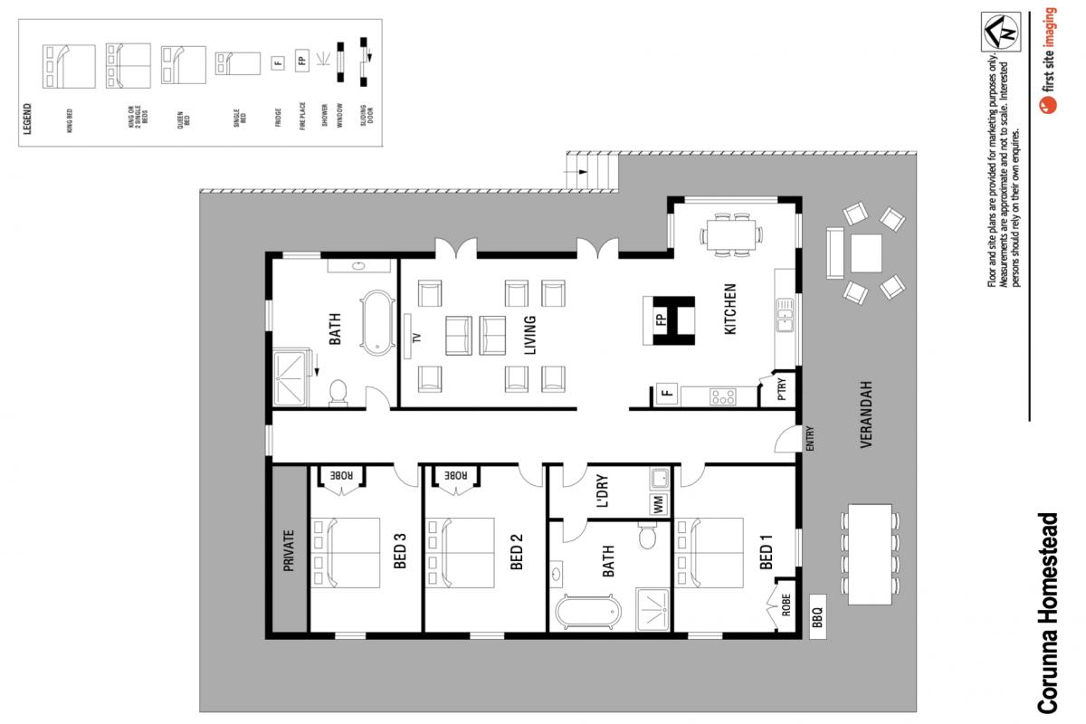 Hunter Valley Accommodation - The Homestead at Corunna Station (3 Bedrooms) - Pokolbin - all