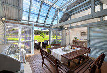 Hunter Valley Accommodation - Ironbark Hill Retreat - Pokolbin - Living Room