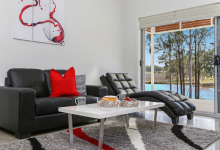 Hunter Valley Accommodation - Ironbark Villa 4 - Pokolbin - Living Room