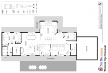 Hunter Valley Accommodation - Windsors Edge Residence & Homestead - Pokolbin - Floor Plan
