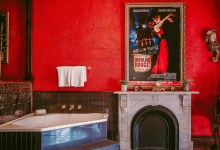 Hunter Valley Accommodation - Casuarina Estate - Themed Spa Suite Moulin Rouge - all