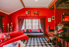 Hunter Valley Accommodation - Casuarina Estate - Themed Spa Suite Moulin Rouge - all