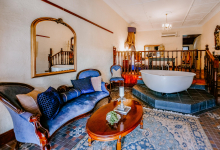 Hunter Valley Accommodation - Casuarina Estate - Themed Spa Suite Italian Bordello - all