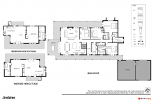 Hunter Valley Accommodation - Jindalee Estate- Pokolbin - Floor Plan