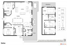Hunter Valley Accommodation - Dolina - Lovedale - Floor Plan