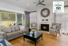 Hunter Valley Accommodation - The Grey House - Pokolbin - Sitting Room