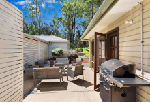 Hunter Valley Accommodation - Winemakers House at De Iuliis - Outdoor Dining
