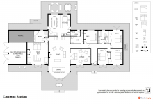 Hunter Valley Accommodation - Corunna Station Country House - Pokolbin - Floor Plan