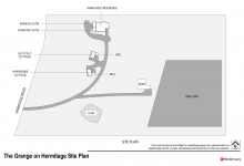 Hunter Valley Accommodation - Waratah Suite at The Grange - Rothbury - Floor Plan