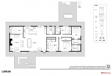 Hunter Valley Accommodation - Latitude 32 - Pokolbin, Hunter Valley - Floor Plan