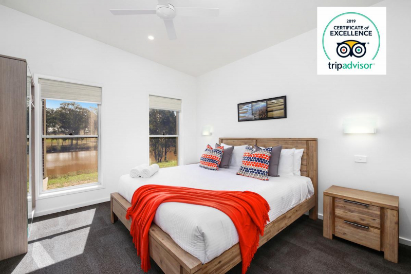 Hunter Valley Accommodation - Ironbark Villa 2 - Pokolbin - Bedroom