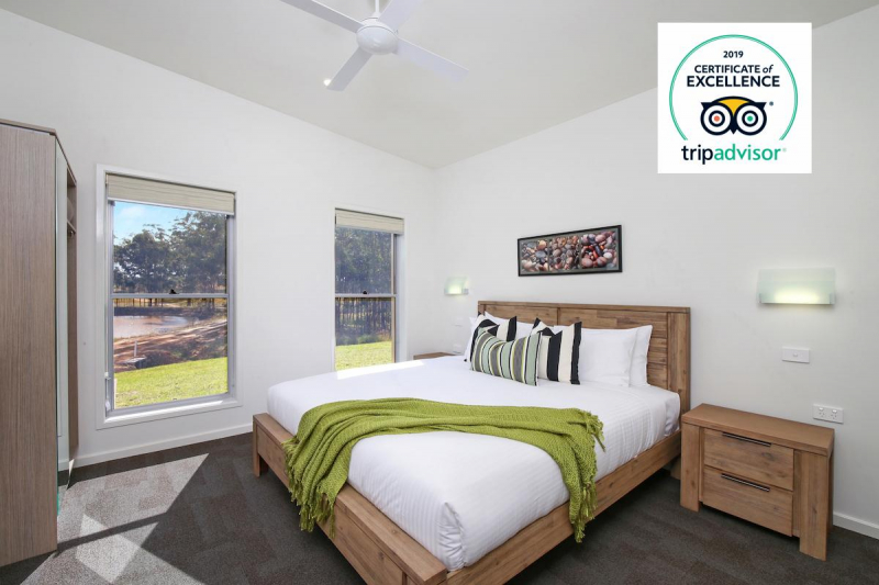 Hunter Valley Accommodation - Ironbark Villa 4 - Pokolbin - Bedroom